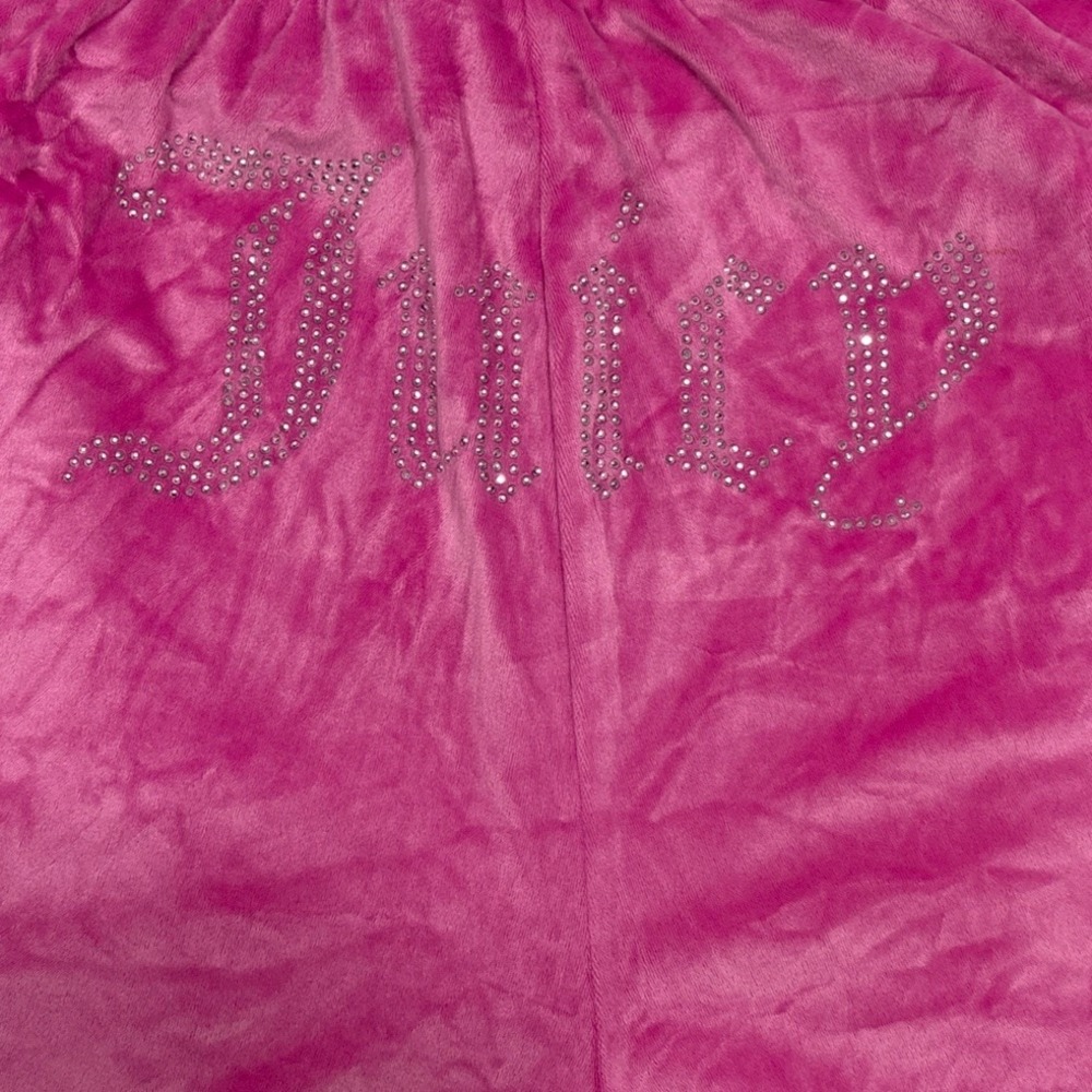 Juicy Couture Sleepwear Pink Velour Rhinestone Track Pants 1X NWT Loungewear